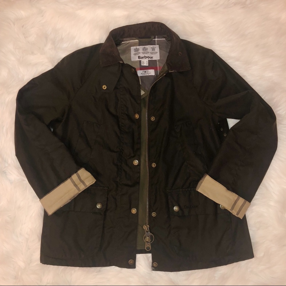 Barbour Acorn Jacket - Dark Green